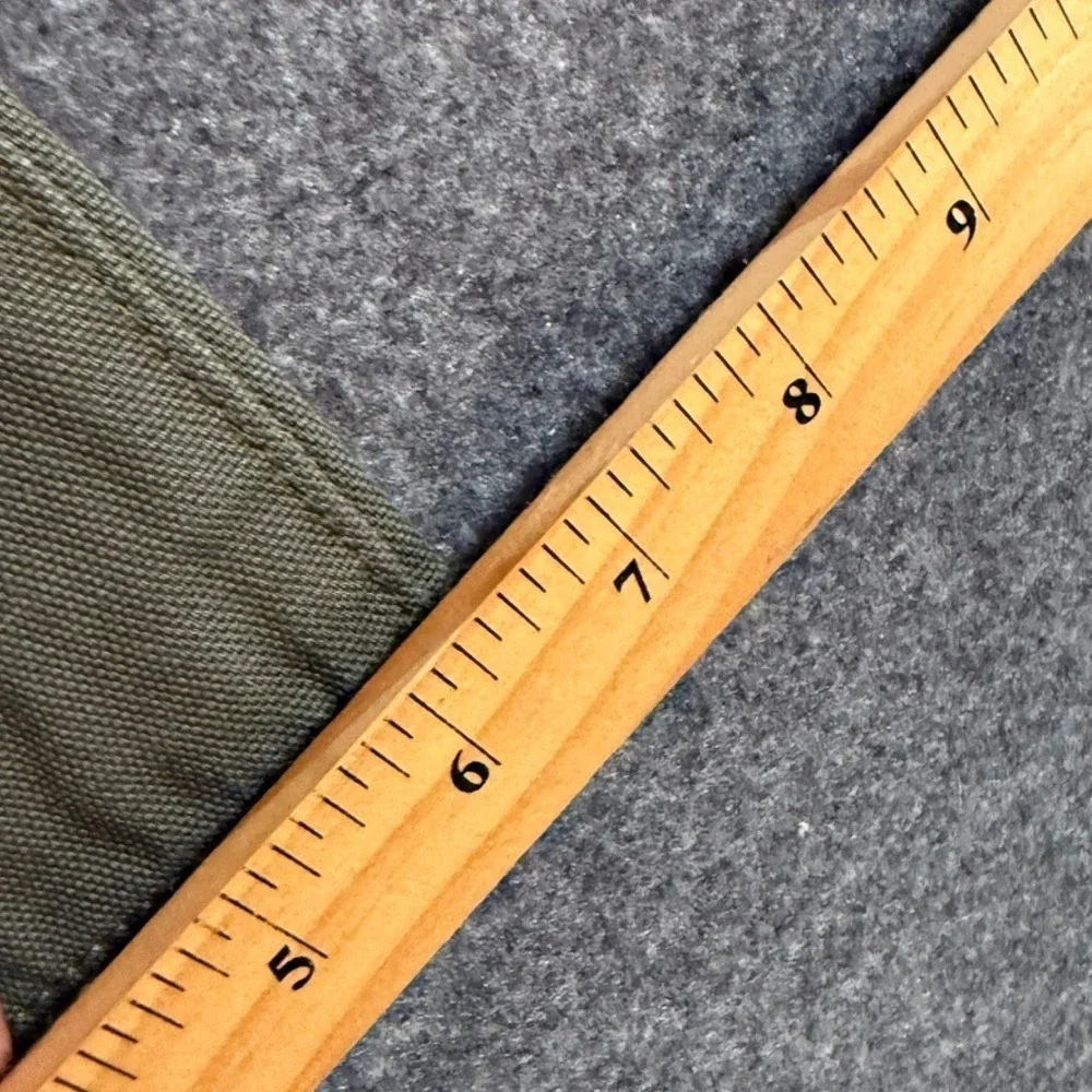 Blue&Gold Mens Khaki Canvas Work Pants Size 34 Fits‎ 32x33 Slim Straight Casual